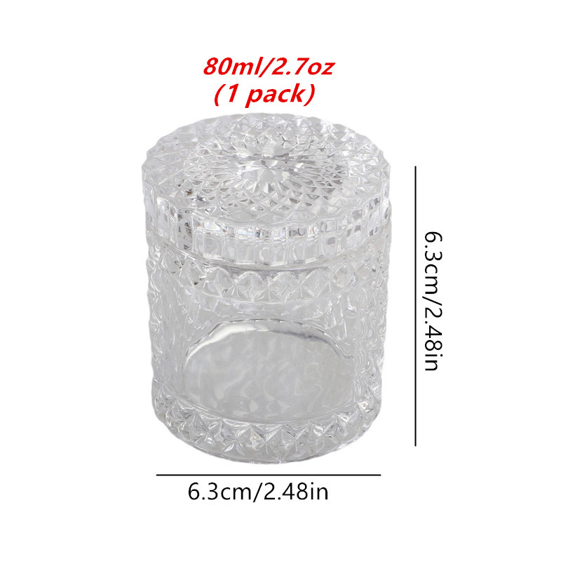 1 buah toples lilin kaca trans - Candle Supplies Glass Jars ulasan dan harga