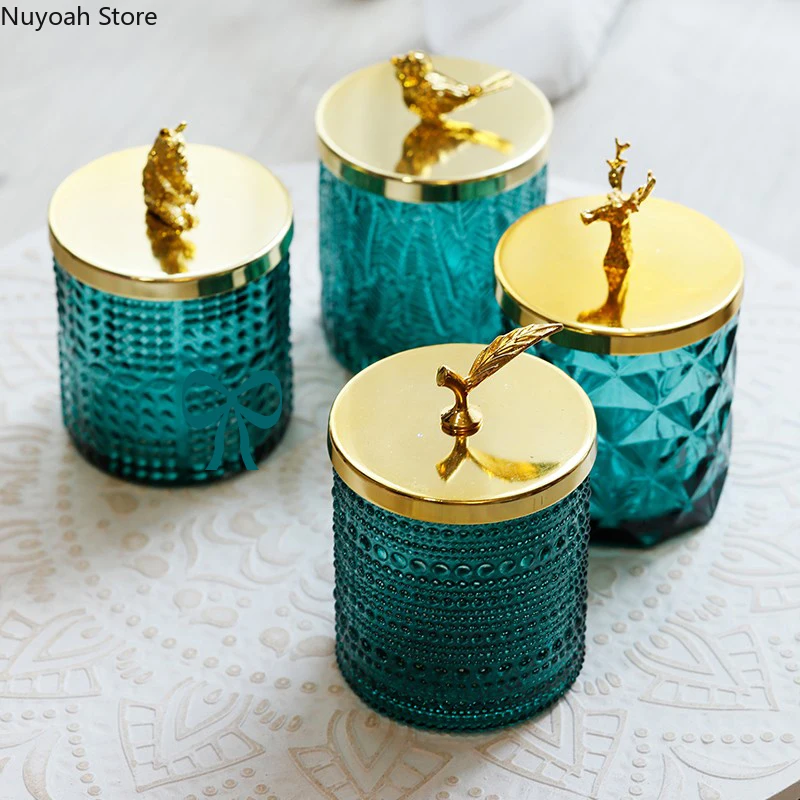 Toples Penyimpanan Kaca Nordik - Candle Supplies Glass Jars ulasan dan harga
