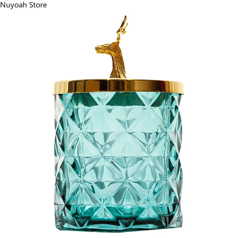 Toples Penyimpanan Kaca Nordik - Candle Supplies Glass Jars ulasan dan harga