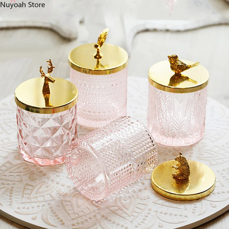Toples Penyimpanan Kaca Nordik - Candle Supplies Glass Jars ulasan dan harga