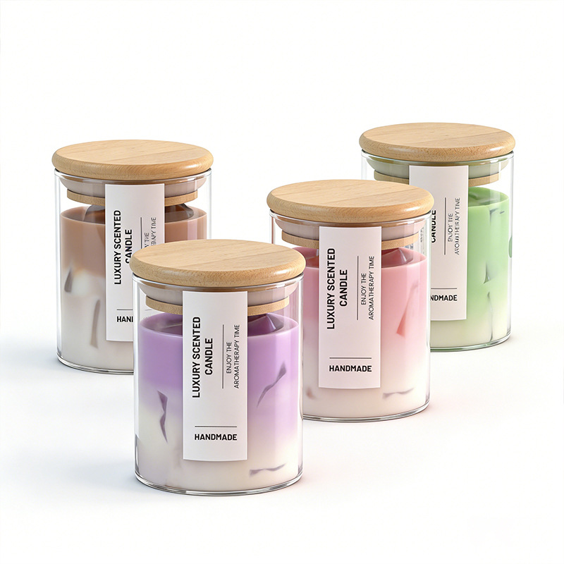 12 Buah Stoples Lilin Kaca Bor - Candle Supplies Glass Jars ulasan dan harga