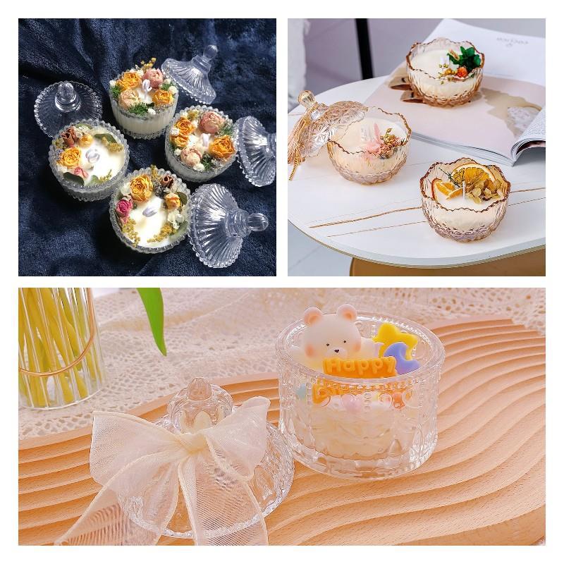 Perancis Kaca Aromatik Lilin D - Candle Supplies Glass Jars ulasan dan harga