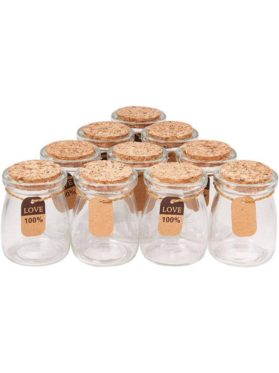 10 Pak stoples bantuan pesta p - Candle Supplies Glass Jars ulasan dan harga