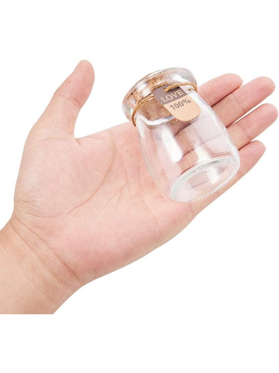 10 Pak stoples bantuan pesta p - Candle Supplies Glass Jars ulasan dan harga
