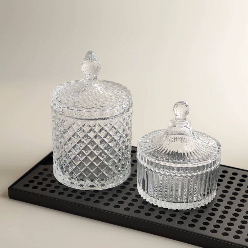 Toples Penyimpanan Kaca Krista - Candle Supplies Glass Jars ulasan dan harga
